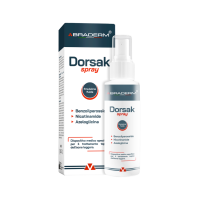 BRADERM противозапальний спрей із безноїл пероксидом Dorsak Spray 100 мл 