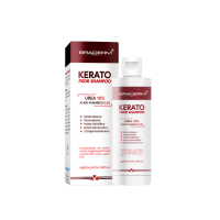 Шампунь проти лупи та себорейного дерматиту з сечовиною Braderm Kerato Psor Shampoo, 150 мл