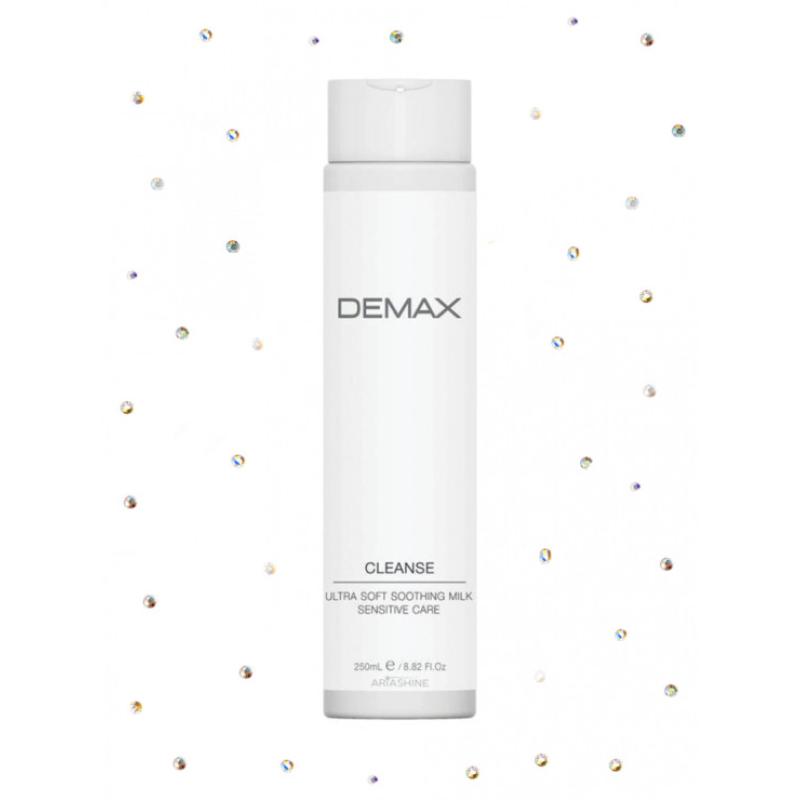 Очищуюче молочко для чутливої шкіри Cleanse Ultra Soft Soothing Milk Sensitive Care Demax Об“єм 250 мл