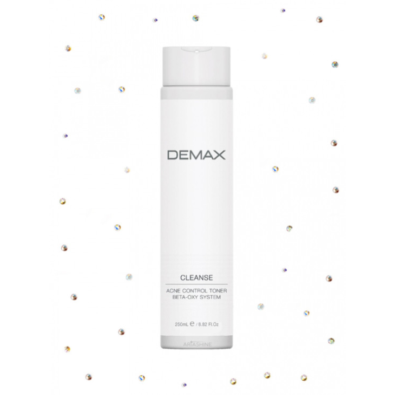 Тонік для жирної та комбінованої шкіри Acne Control Toner Beta-Oxy System Demax Об“єм 250 мл
