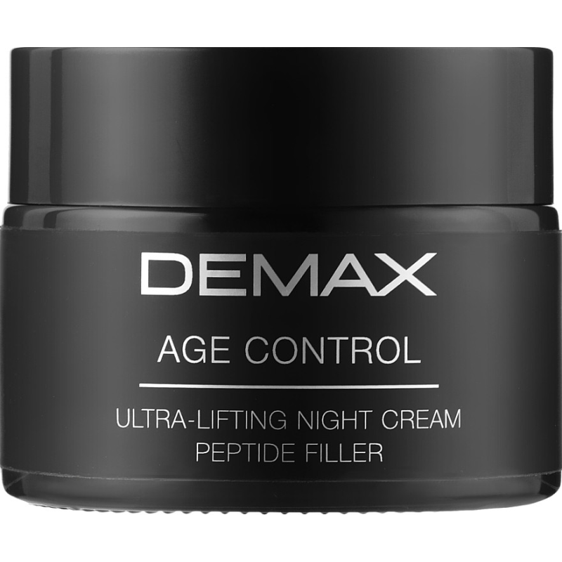 Нічний заповнюючий ліфтинг-крем з пептидами Ultra-Lifting Night Cream Peptide Peptide Filler Demax 50 мл