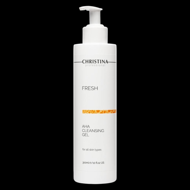 Мило-гель з AHA кислотами Christina Fresh AHA Cleansing gel 300ml