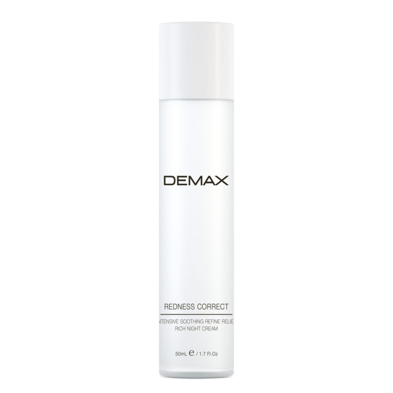 Нічний крем-коректор для сухої, чутливої та куперозної шкіри DEMAX 50ml