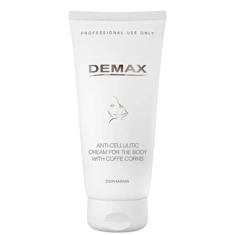 Антіцелюлітний крем для тіла з екстрактом кавових зерен DEMAX 200ml