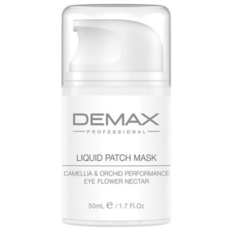 Рідкий патч-маска квітковий нектар для зони навколо очей Demax Liquid Patch Mask 50 мл
