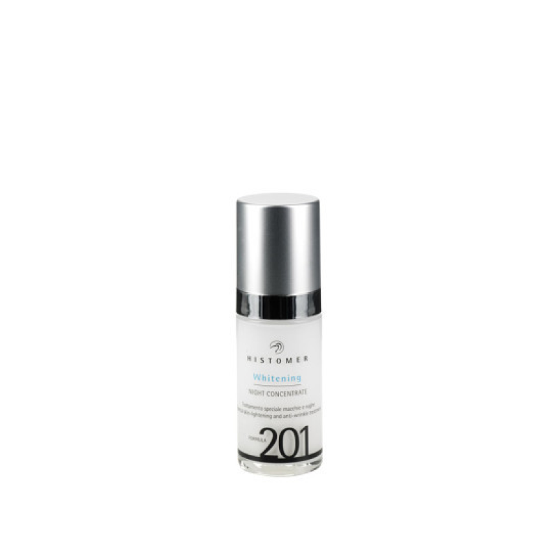 СИРОВАТКА НІЧНА ДЛЯ ВИРІВНЮВАННЯ ТОНУ ШКІРИ WHITENING NIGHT CONCENTRATE FORMULA 201 30ml