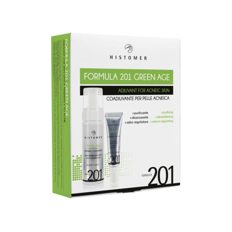 НАБІР КОМПЛЕКСНОГО ДОГЛЯДУ ДЛЯ ШКІРІ З АКНЕ GREEN AGE COMPLETE ACNE KIT 2 шт.