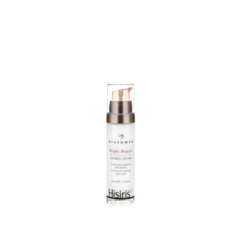 КРЕМ НІЧНИЙ ВІДНОВЛЮЮЧИЙ ДЛЯ ЧУТЛИВОЇ ШКІРИ NIGHT REPAIR DERMAL CREAM HISIRIS 50ml