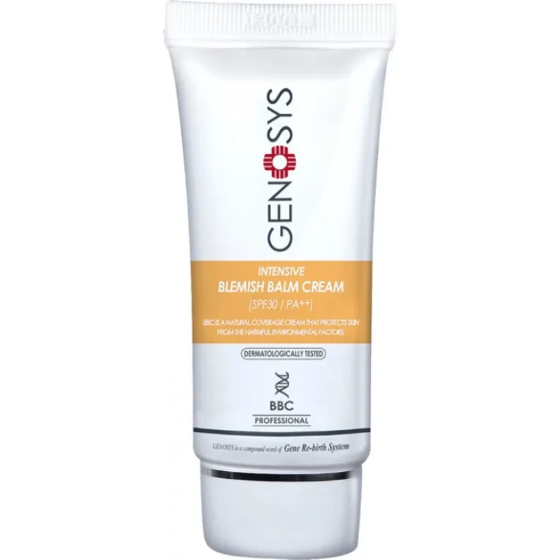 Genosys Intensive Blemish Balm Cream SPF30 - Сонцезахисний матуючий інтенсивний BB-крем для обличчя