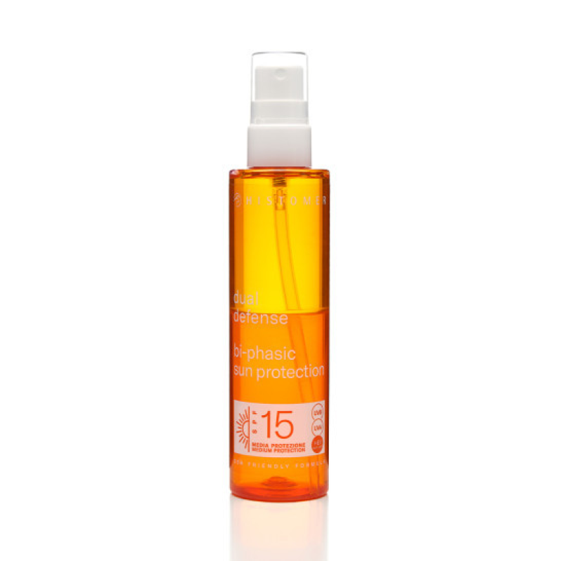 СПРЕЙ СОНЦЕЗАХИСНИЙ ДВОФАЗНИЙ SPF 15 ДЛЯ ОБЛИЧЧЯ ТА ТІЛА 200ml