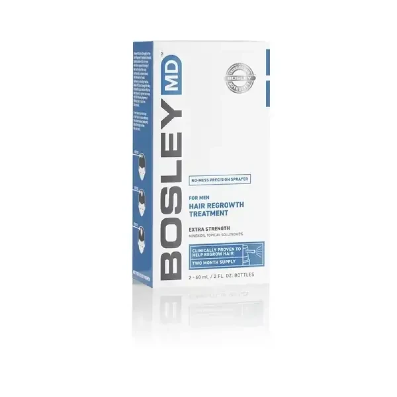 Спрей для відновлення росту волосся у чоловіків Bosley MD Hair Regrowth Treatment 2*60 мл