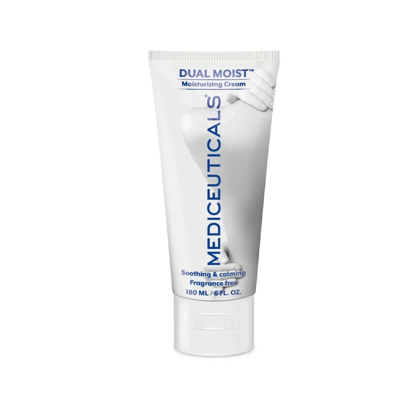 Mediceuticals Dual Moist Cream - Крем для зволоження та загоєння шкіри рук і тіла 180
