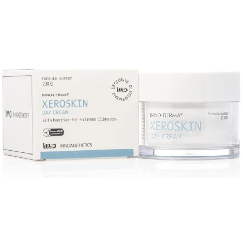 Поживний крем для сухої та чутливої шкіри обличчя / XEROSKIN DAY CREAM / Innoaesthetics 50мл