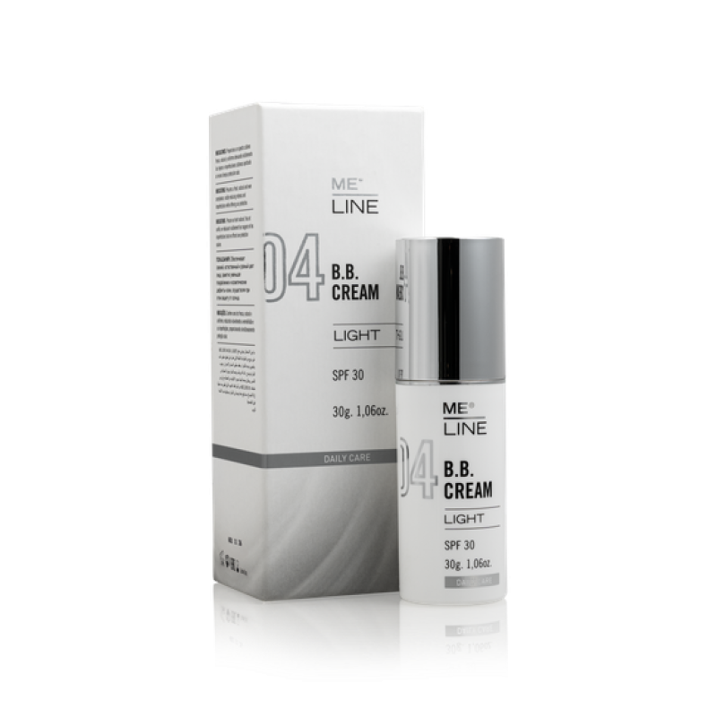 BB-крем для обличчя Me Line 04 BB Cream SPF30 Light 30г тонисередній