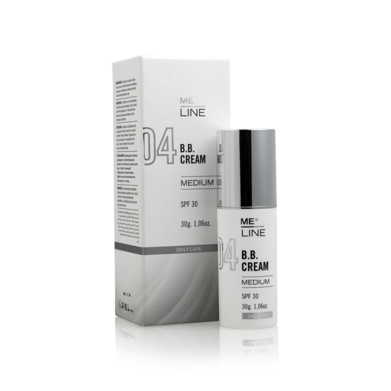 BB-крем для обличчя Me Line 04 BB Cream SPF30 Medium 30г тон світлий