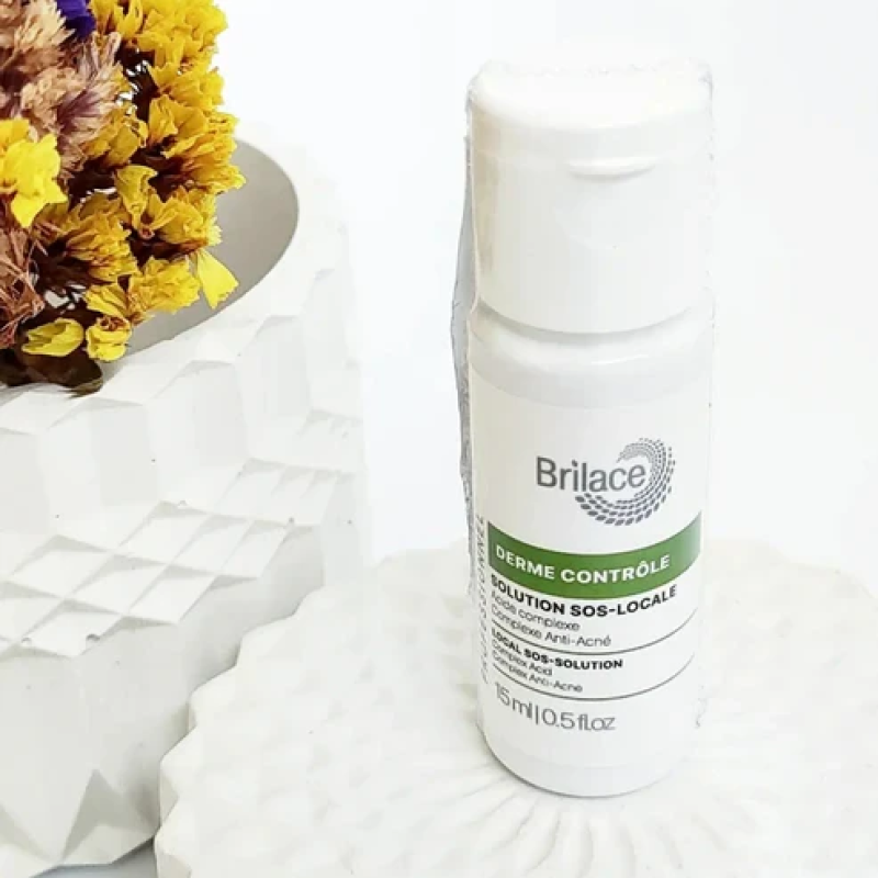 Локальний підсушуючий лосьйон - Brilace Derme Controle Local Sos-Solution Lotion 15мл
