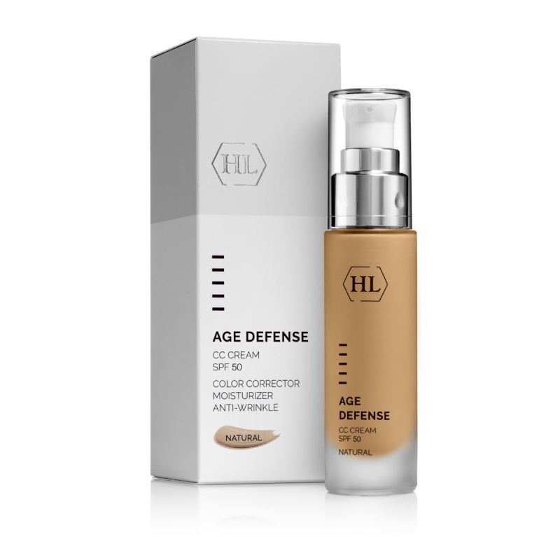 СС КРЕМ SPF 50 СВІТЛИЙ AGE DEFENSE CC CREAM SPF 50 LIGHT 50ml Натуральний