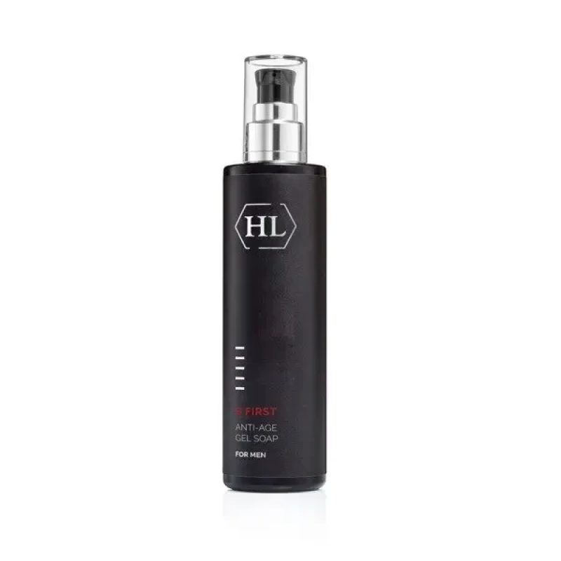 Мило-гель для делікатного очищення шкіри Holy Land B First Anti-Age Gel Soap 250 мл