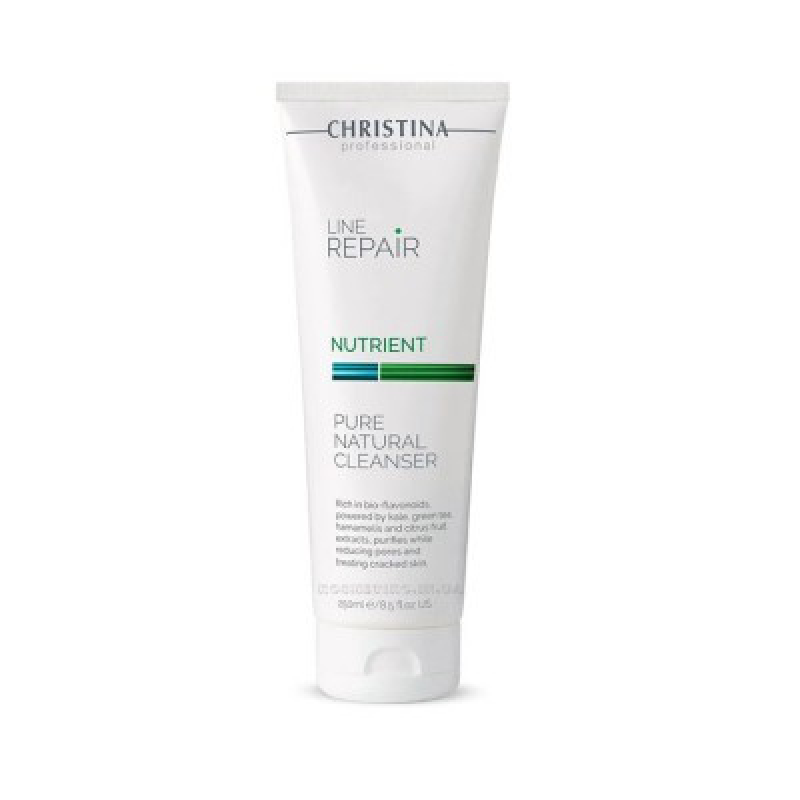 Натуральний очищувальний гель для обличчя - Christina Line Repair Nutrient Pure Natural Cleanser 250 мл