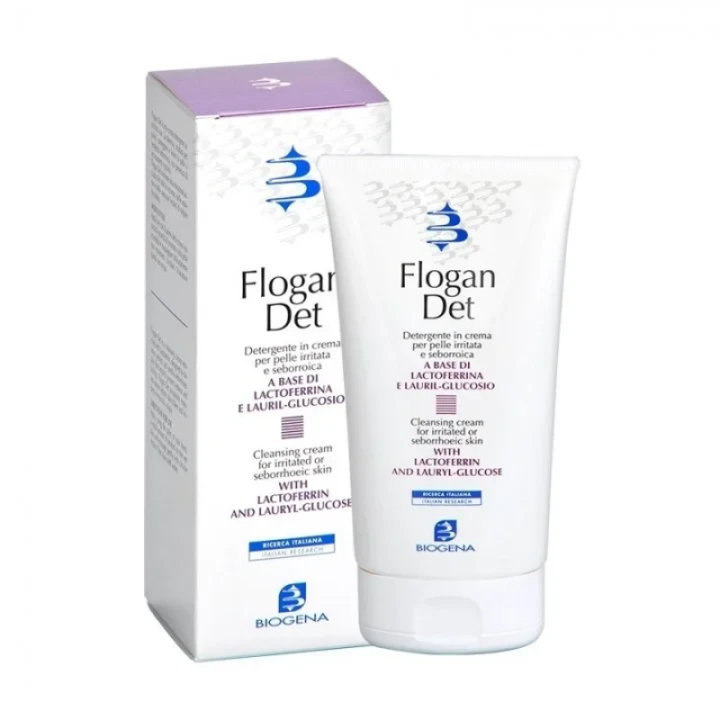 Крем-гель очищуючий для чутливої шкіри Biogena Flogan Det cream 150 ml