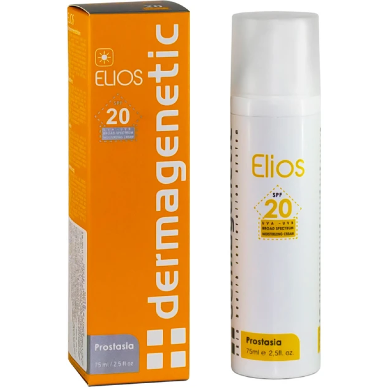 Сонцезахисний крем Dermagenetic Elios SPF 20 з тоном 75 мл