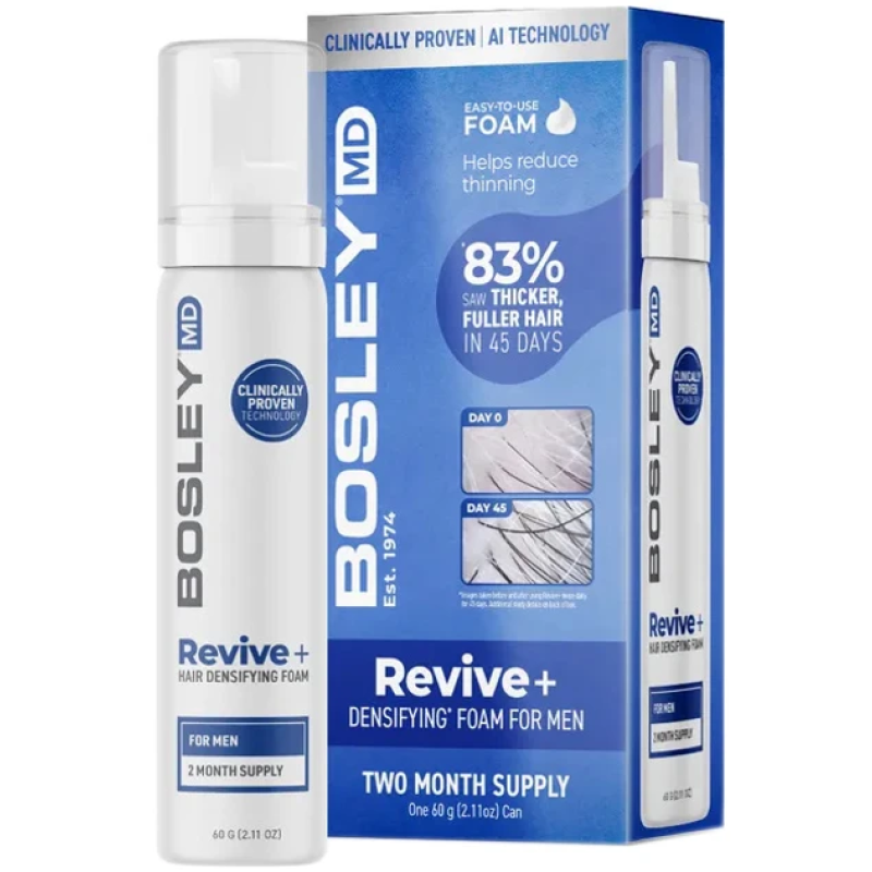 Піна Bosley MD Revive+ проти випадіння волосся у чоловіків 60 г