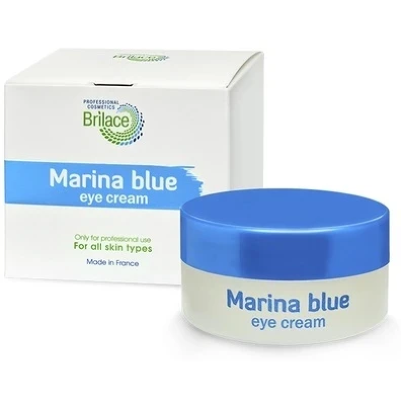 Крем для шкіри навколо очей / Marina blue eye cream / Brilace 15мл